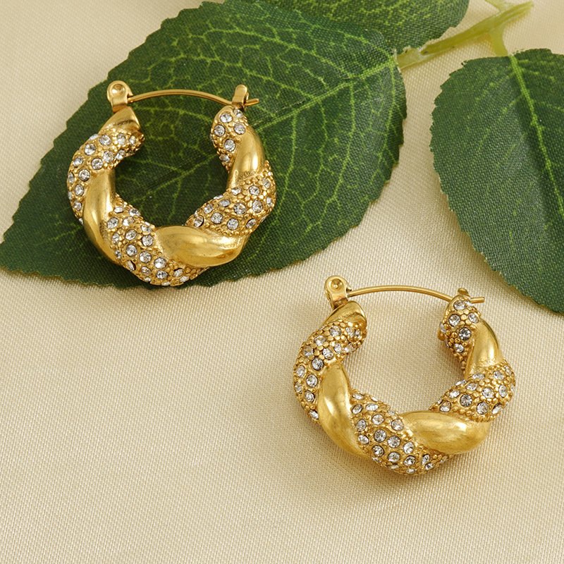 Golden Glow Earrings image 3