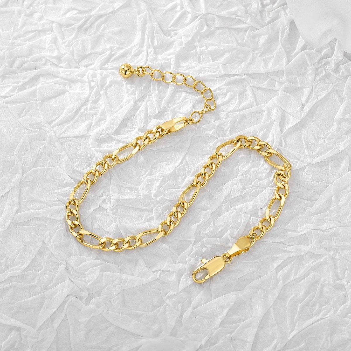 Trendy Chain Gold Plated Bracelets image 1