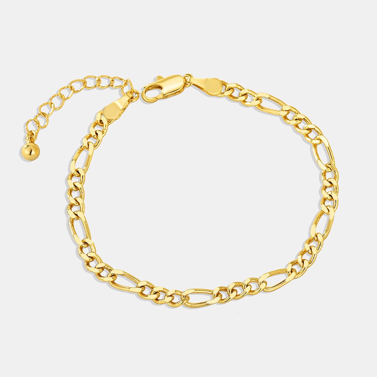 Trendy Chain Gold Plated Bracelets image 0