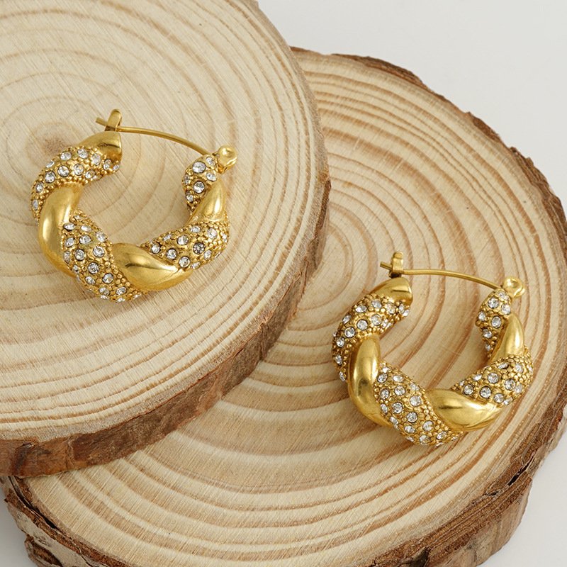 Golden Glow Earrings image 1