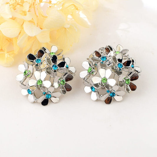 Bedazzle Blue Classic Earrings image 0