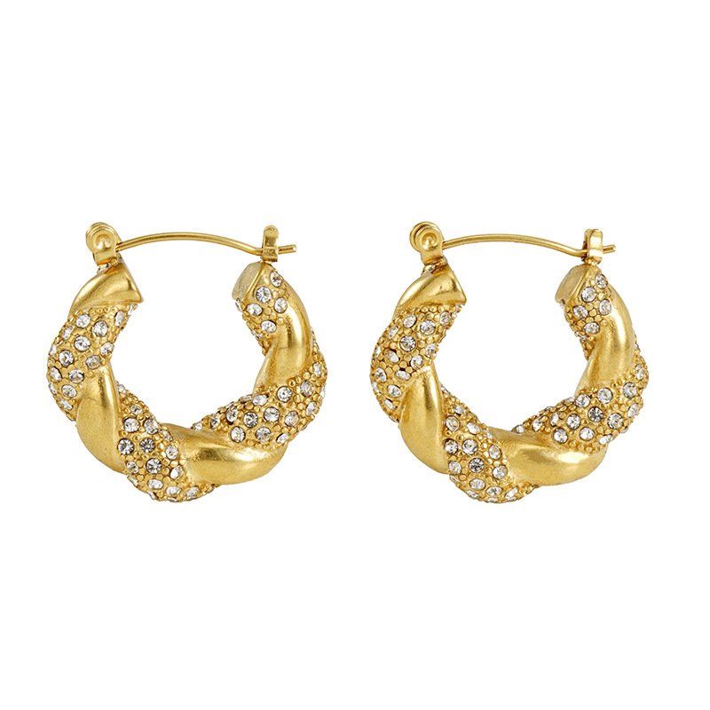 Golden Glow Earrings image 2