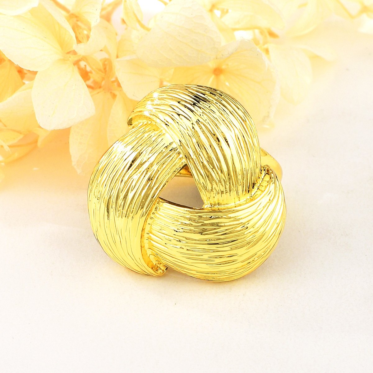 Glimmering Galaxy Gold Plated Ring image 0