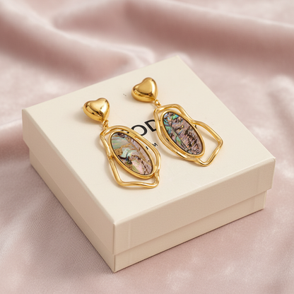 Elegant Earrings - Light Velvet