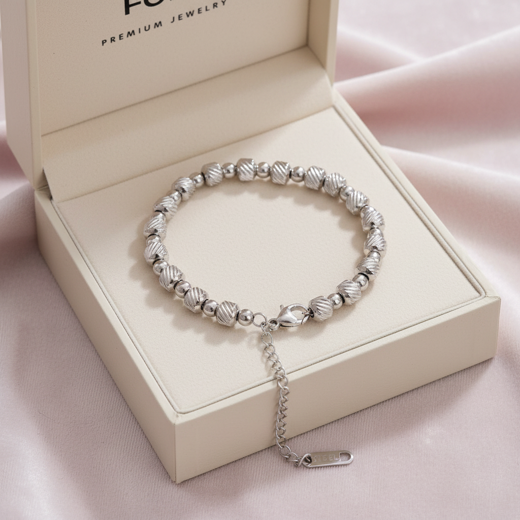 Titanium Steel Bracelet - Light Velvet