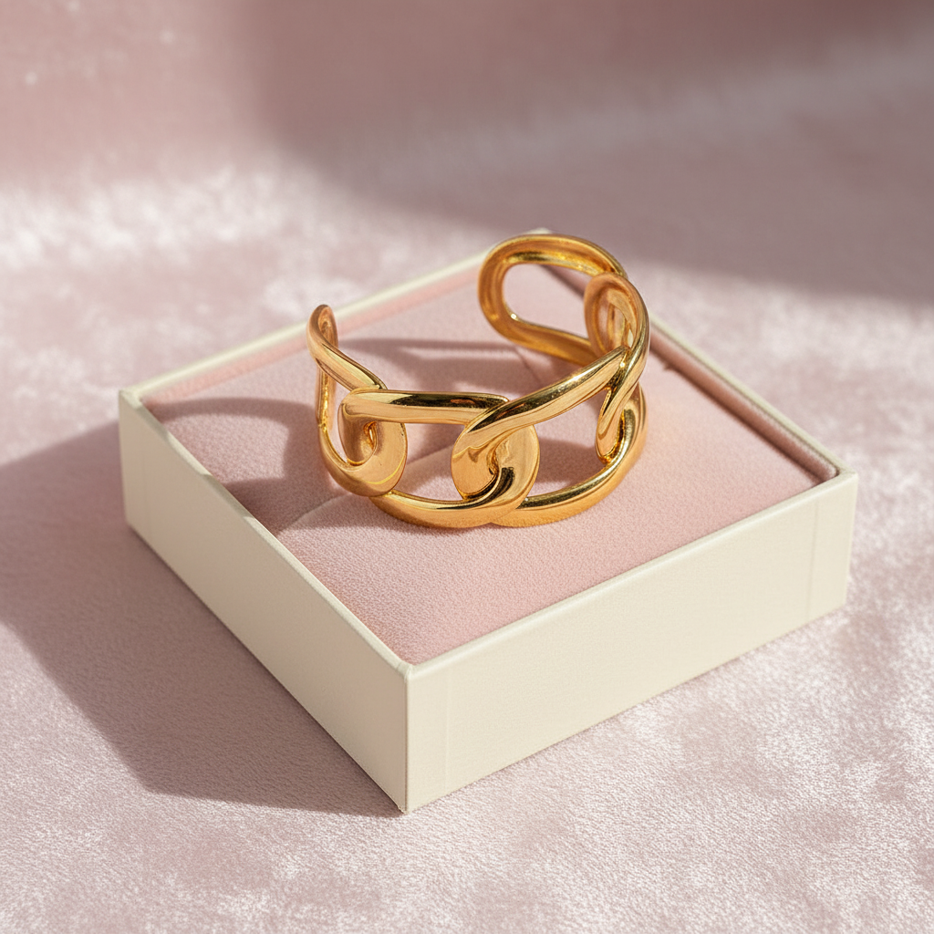 Vintage Loop Bracelet - Light Velvet
